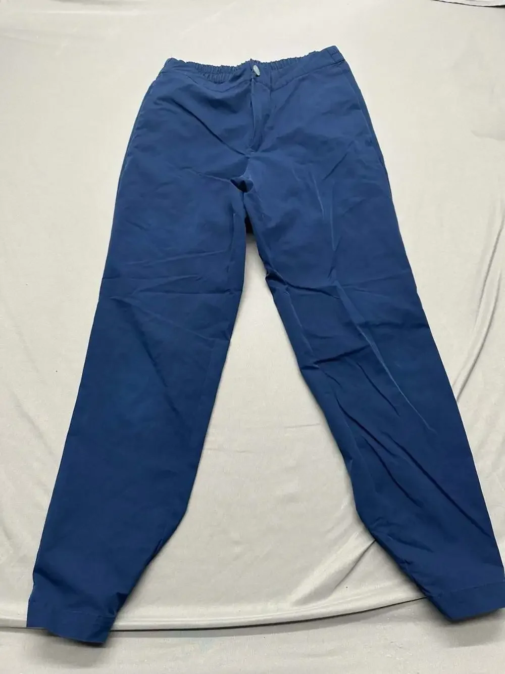 Banana Republic Blue Pull-On Elastic Waist Casual Pants Size 30